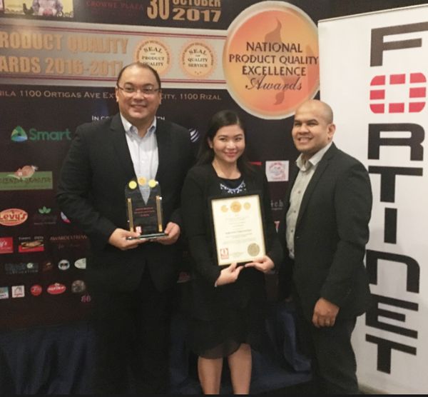 Fortinet Philippines bags the 12th National Product Quality Excellence Award for Best IT Security Solutions Provider 1