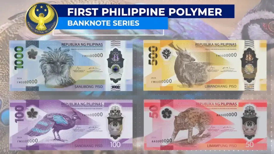 Philippines New Polymer Banknotes Modern Durable And Rooted In Heritage