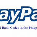 PayPal Bank Codes (Philippines) - How to Withdraw Funds from PayPal 7