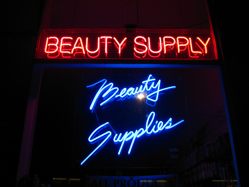 beauty supply store photo
