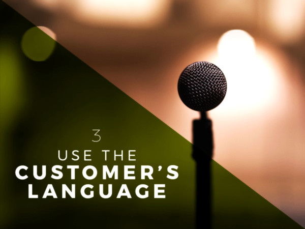 customers language