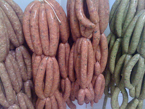 sausages photo
