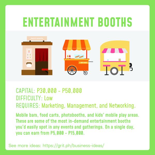 entertainment booths
