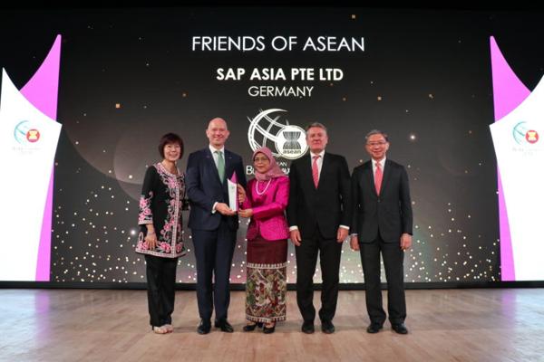 SAP honored with prestigious “Friend of ASEAN” award for contributions to the ASEAN region 1