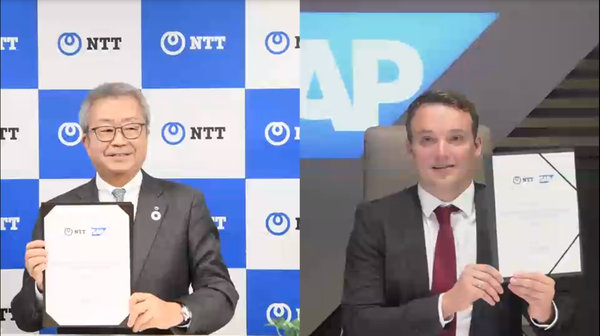 NTT and SAP