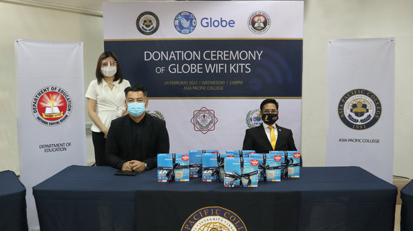 Globe and Asia Pacific College Support DepEd Students with Free Connectivity Solutions 1