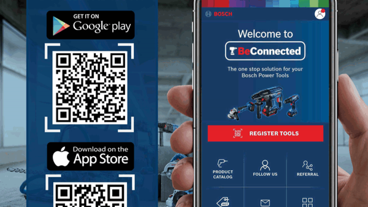 Bosch Launches BeConnected App For Power Tools Improved Digital