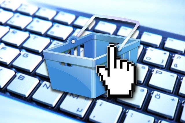 e-commerce shopping basket shopping
