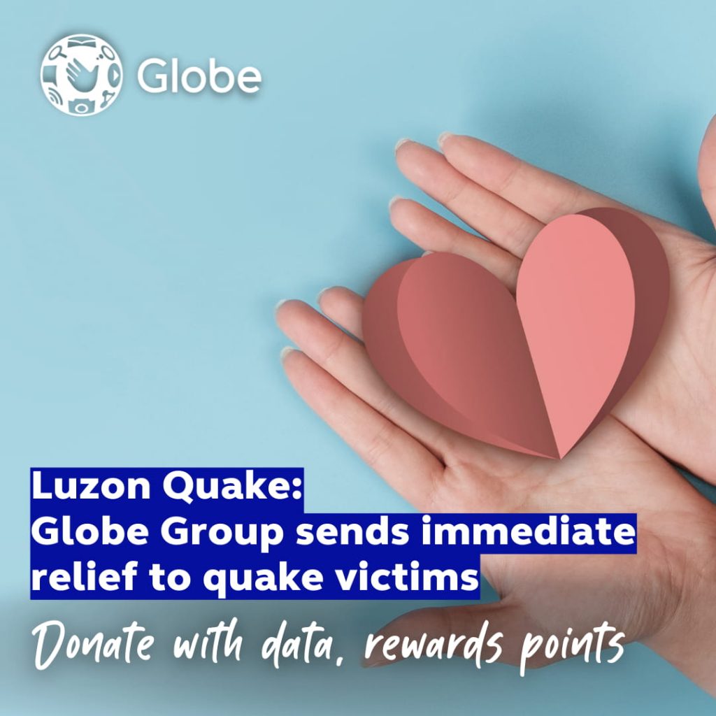 Globe donate