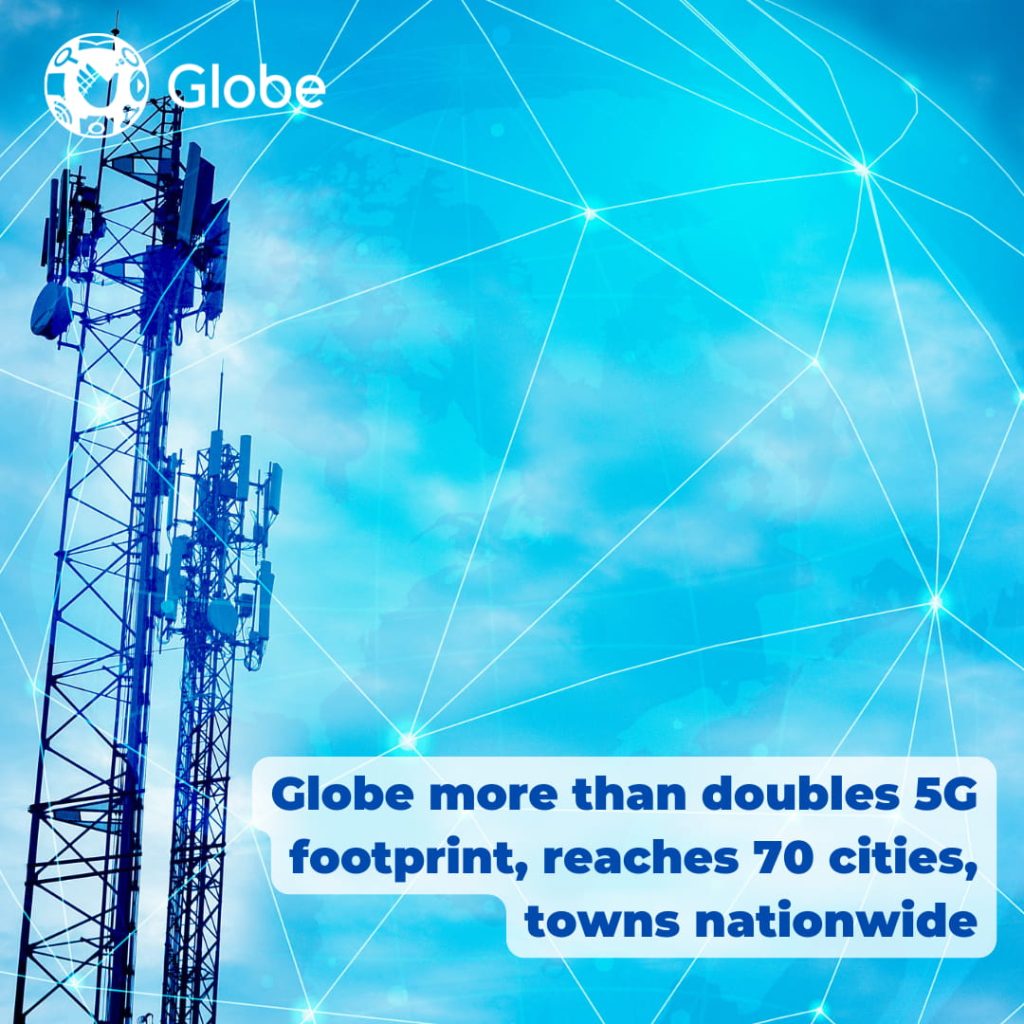 Globe 5G footprint
