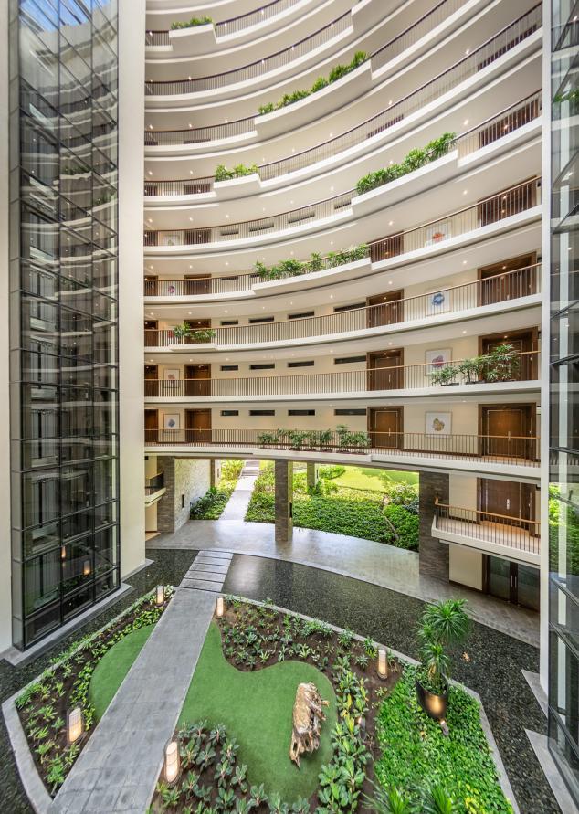 Actual photo of Botanika Nature Residences atrium