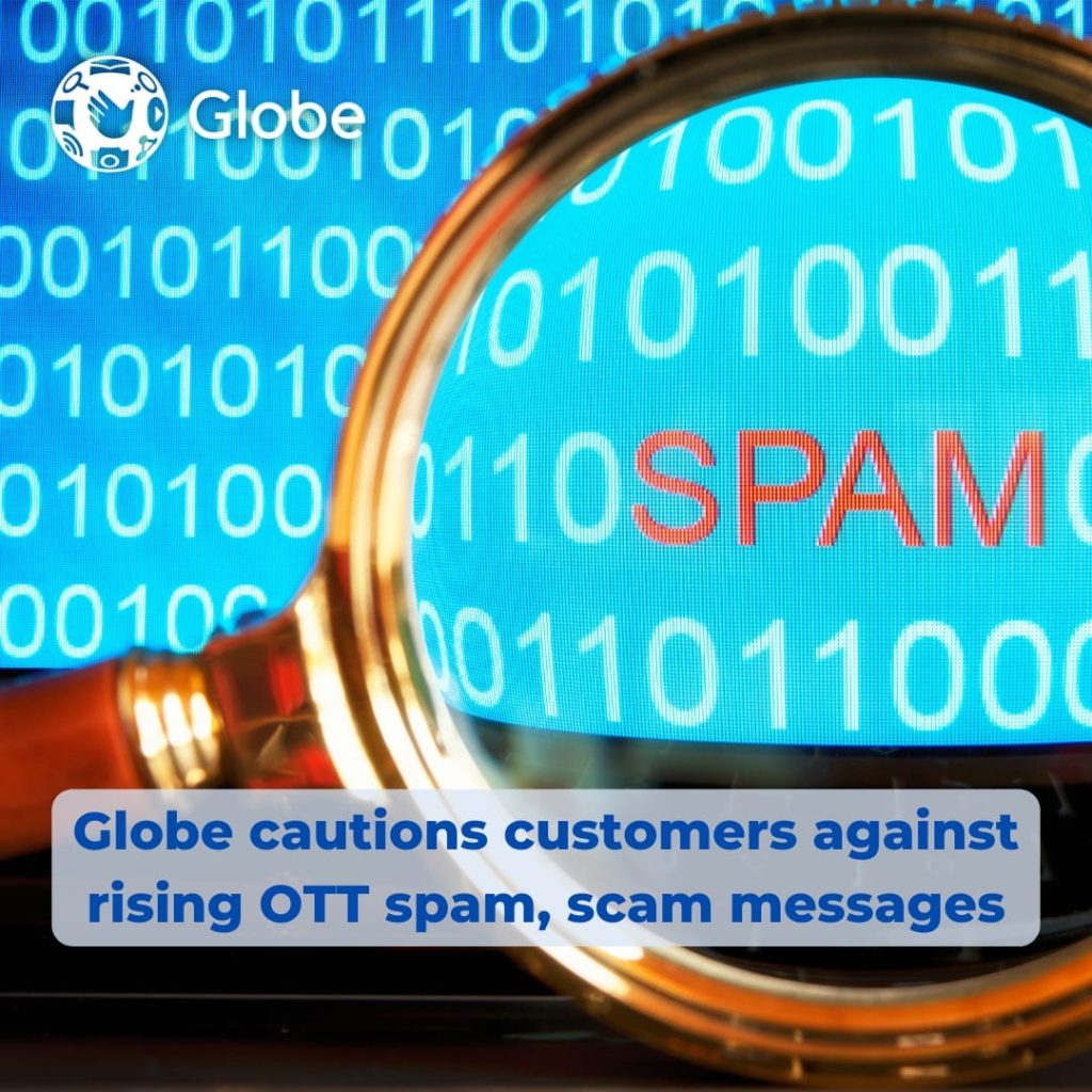 OTT spam scam messages