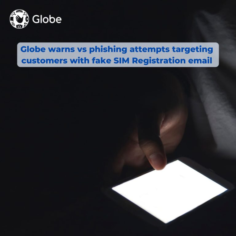 Globe warns