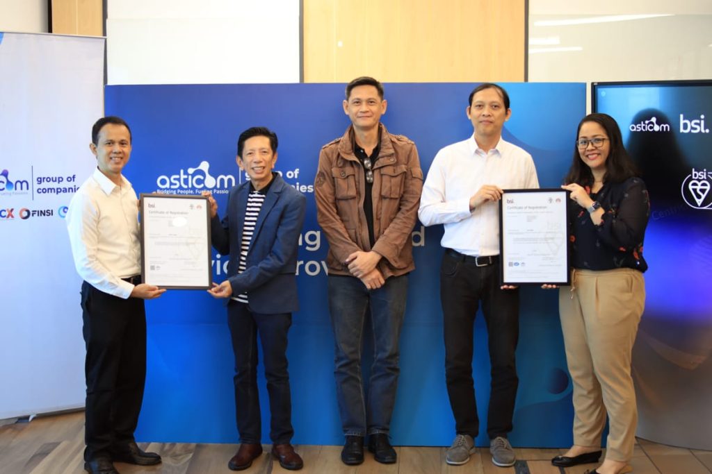 Asticom achieves ISO certifications