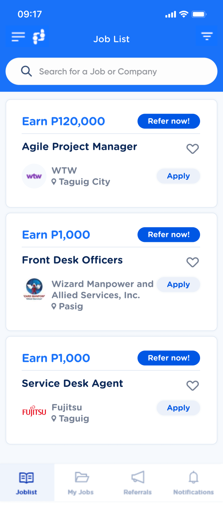 GCash, PasaJob