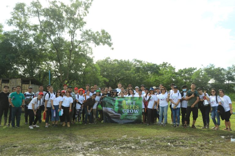 Digido, UnaCash volunteers plant