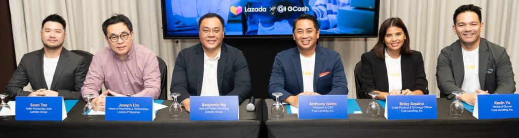 GCash lending arm Fuse partners with Lazada Philippines