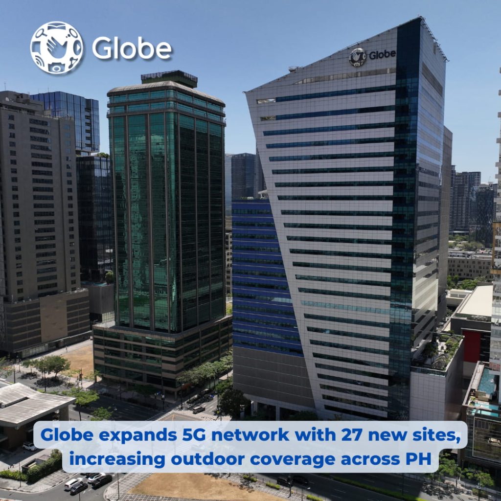 Globe expands 5G network