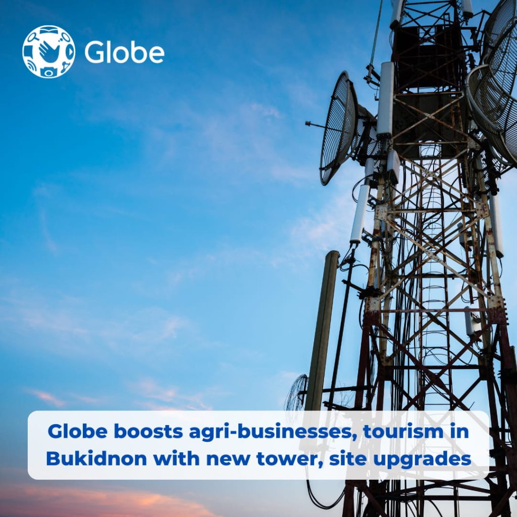 Globe boosts agri-businesses, tourism in Bukidnon with new tower, site upgrades 1