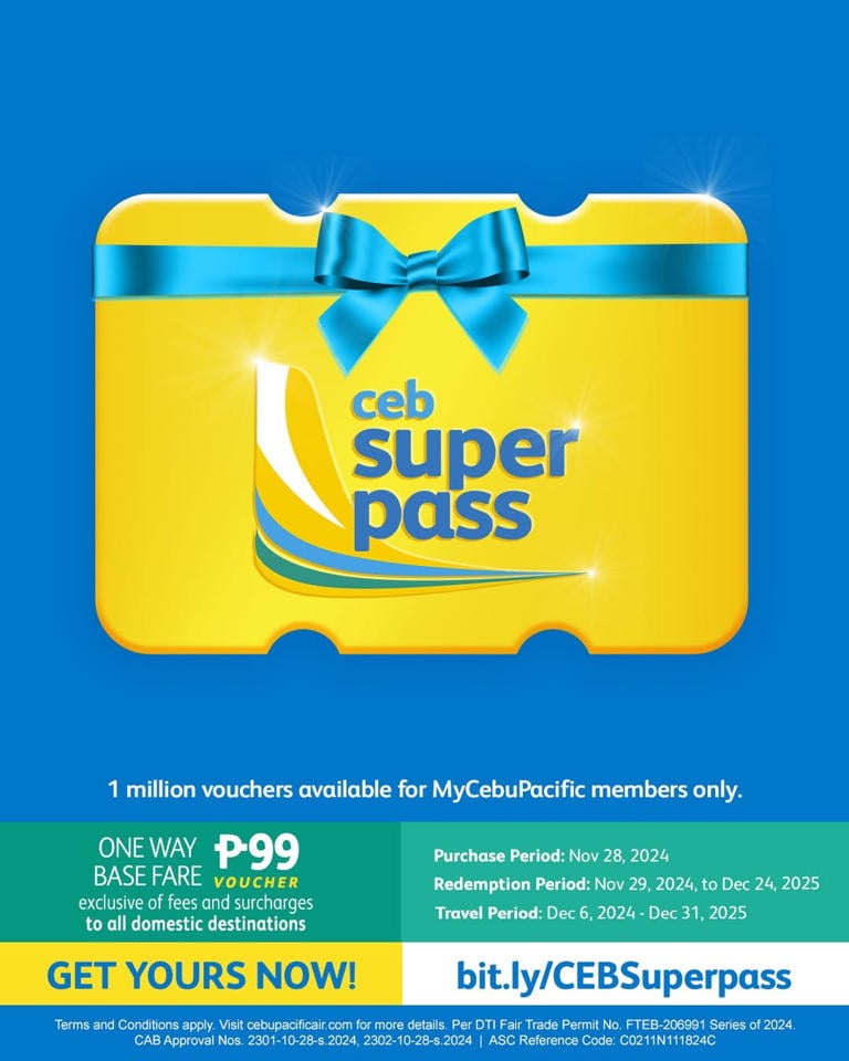 The Cebu Pacific Super Pass: Your 99-Peso Ticket To Endless Travel ...