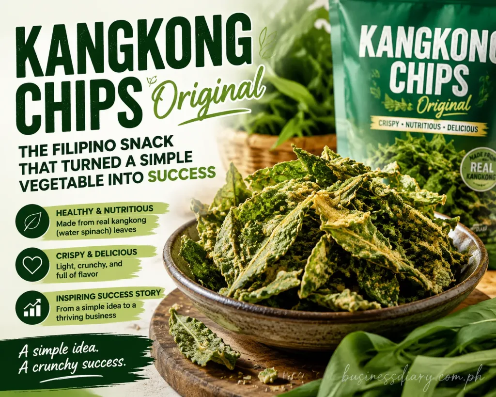 Kangkong Chips by Josh Mojica: A Filipino Snack Innovation