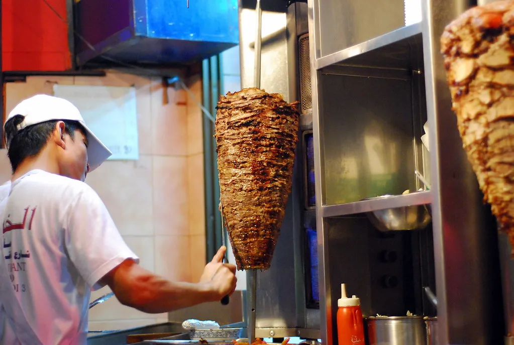 shawarma business.