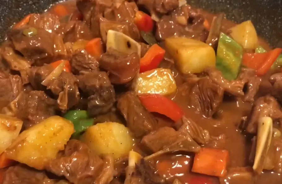 Kalderetang Kambing Recipe