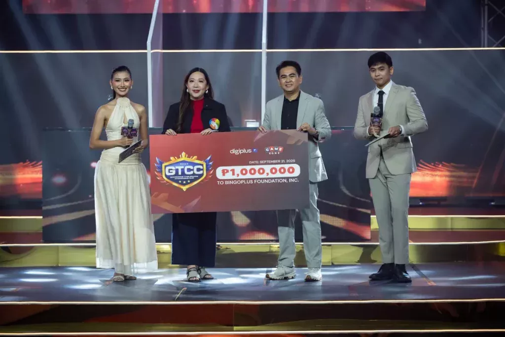 Passion meets purpose: GameZone donates 1 Million Pesos to the Kalusugan Plus initiative, chosen by the community received by the BingoPlus Foundation  