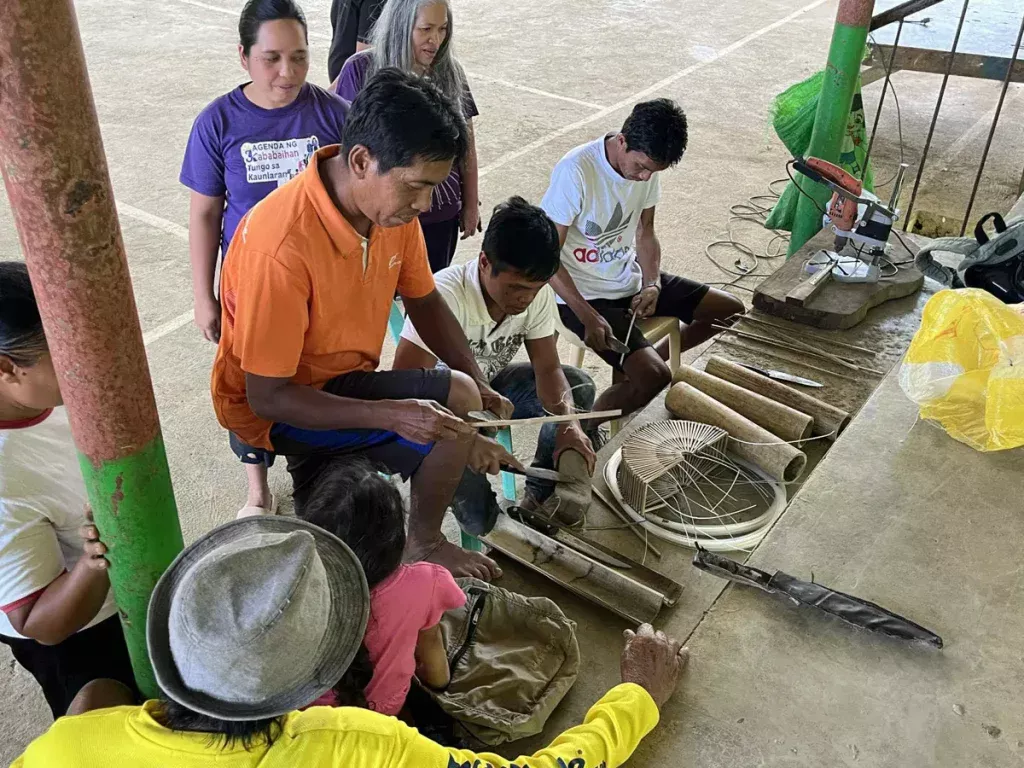 Bamboo Handicraft Training in Zamboanga del Norte Opens New Livelihood Opportunities 1 livelihood in bamboo handicrafts