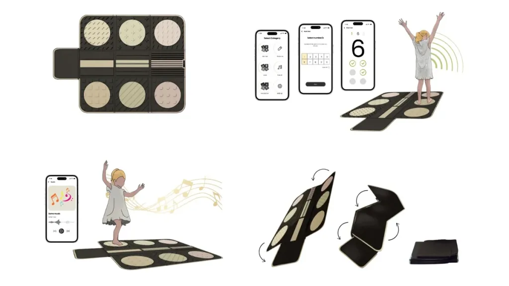 BrailleSteps: Redefining Braille Learning Through Movement and Play 2 BrailleSteps: Redefining Braille Learning Through Movement and Play