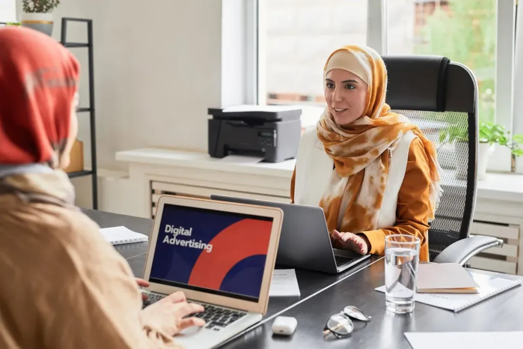 women wearing a hijab- Digital Advertising