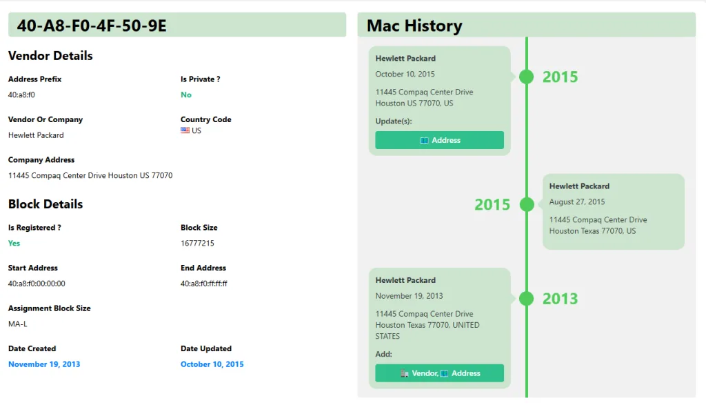 Top 5 MAC Address Lookup Tools to Check Complete Mac History 5 image 13
