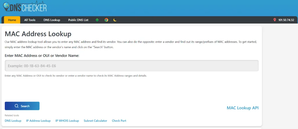 Top 5 MAC Address Lookup Tools to Check Complete Mac History 2 image 16