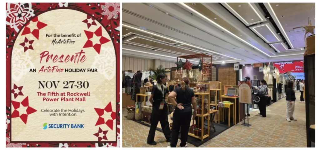 Discover the finest local finds this holiday season at Presente fair 2025 by ArteFino and Security Bank