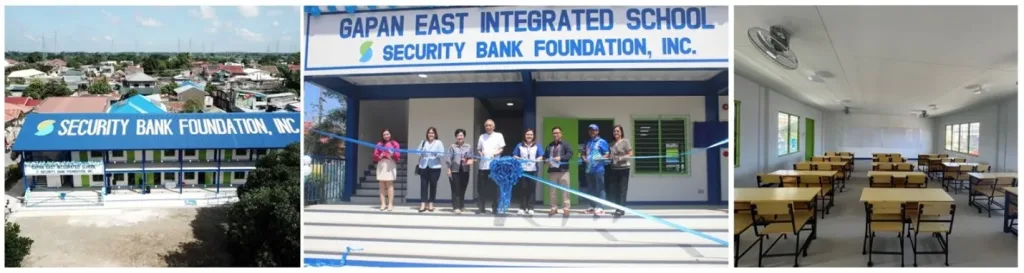 Security Bank Foundation builds hope with new classrooms in Gapan City 17 Security Bank Foundation