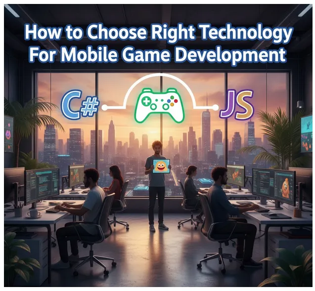 How to Choose Right Technology For Mobile Game Development