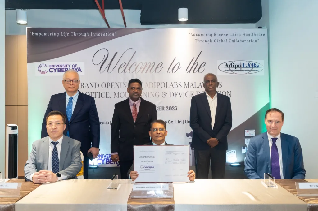 AdipoLABs Opens New Regional Office, Signs Two MoUs With University of Cyberjaya to Advance Healthcare Innovation