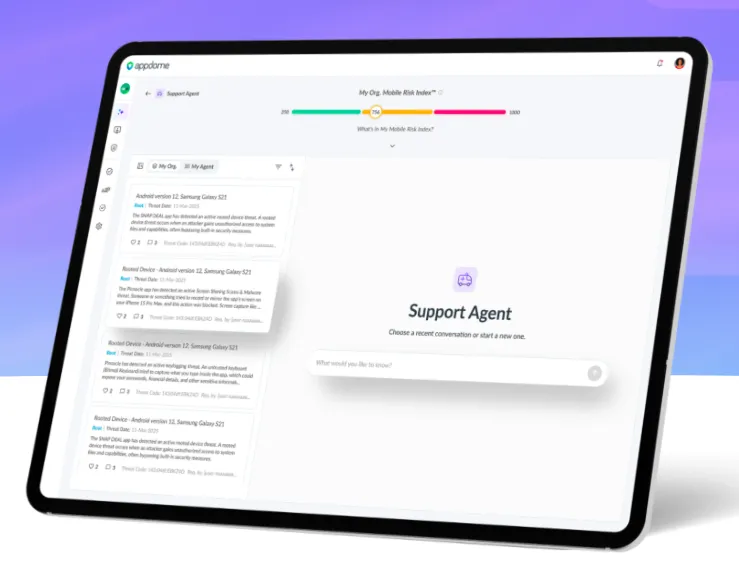 Appdome Launches a New Agentic AI Support Agent to Remediate Mobile Threats & Fraud in Real Time