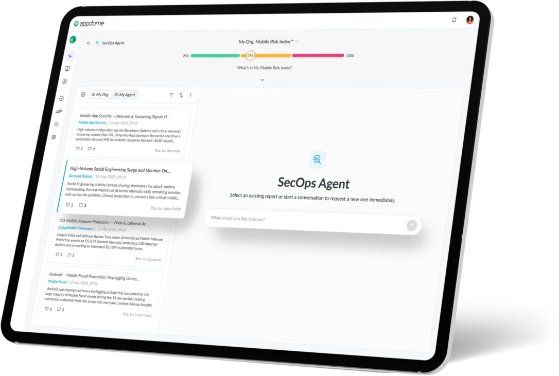 Appdome Introduces The First Agentic AI SecOps Agent For Mobile Fraud ...