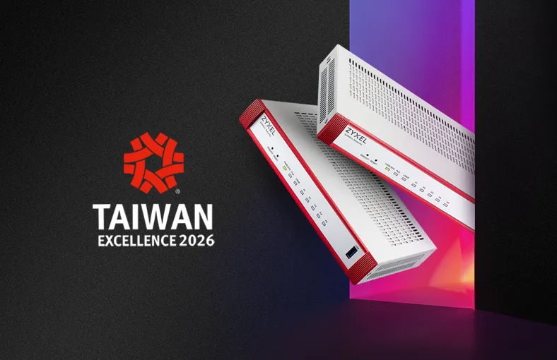 Zyxel Networks’ USG FLEX 50HP Firewall secures Taiwan Excellence Award, honored for innovation in security