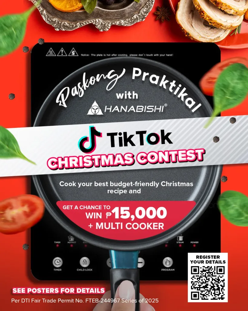 Share Your Paskong Praktikal Recipes With Hanabishi and Win Exciting Prizes