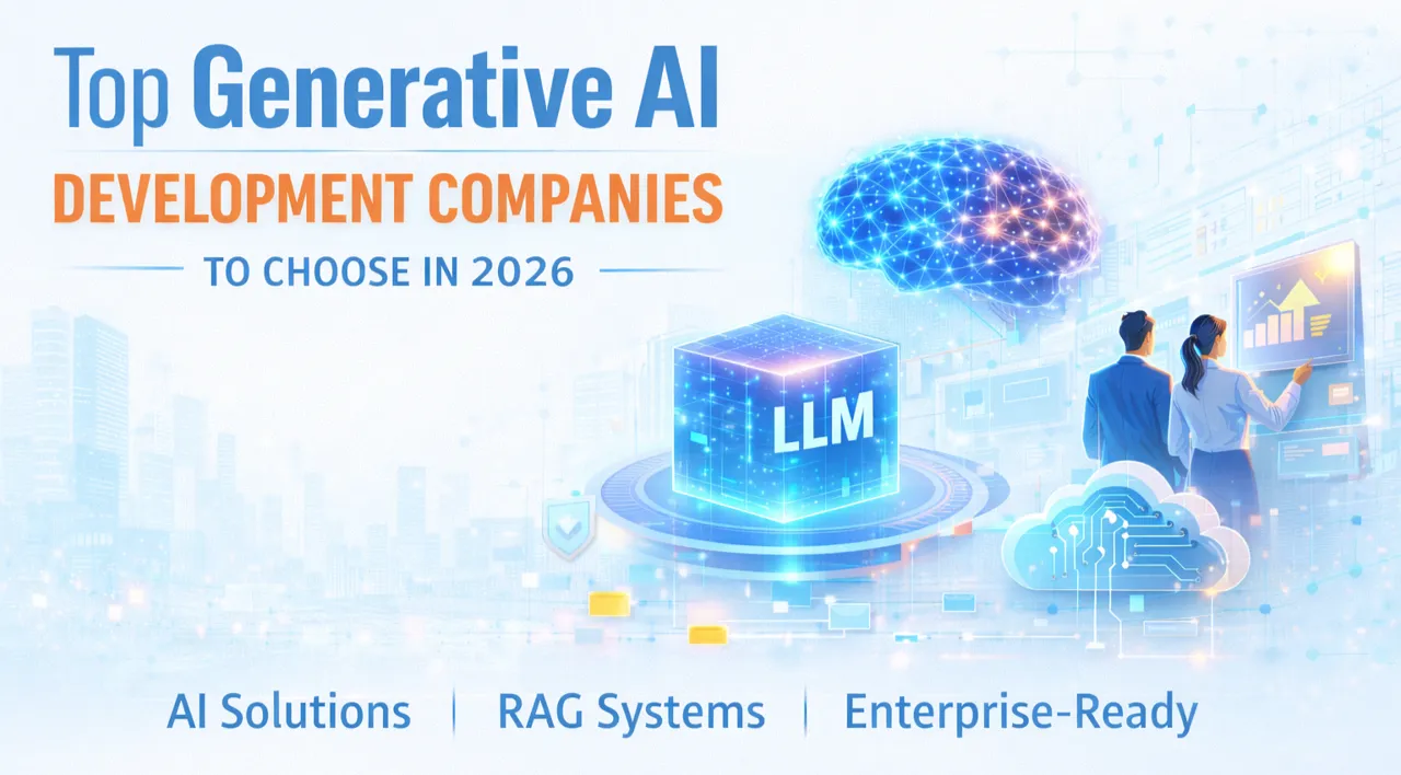 Top Generative AI Development Companies To Choose In 2026