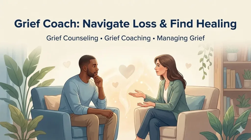 Grief Coach: Navigate Loss and Find Healing at Your Own Pace