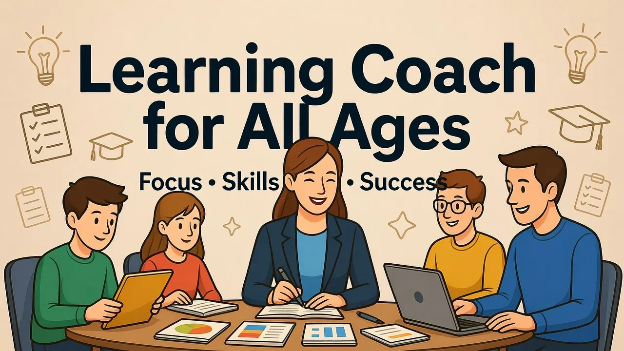 Learning Coach For All Ages: Boost Focus, Skills & Success
