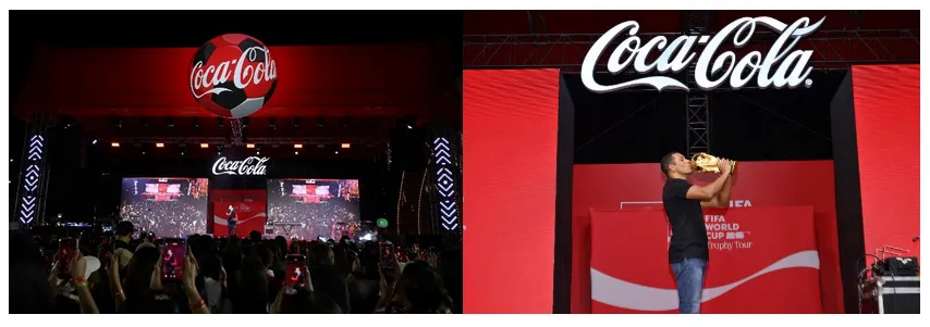 PP-Krit, Billkin and PUN Join the Celebration as FIFA WORLD CUP™ TROPHY TOUR BY COCA-COLA Hits Bangkok
