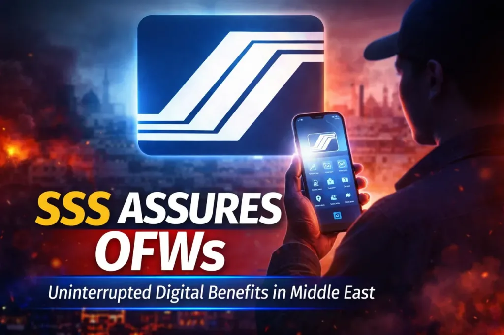 SSS assures OFW members in the Middle East of uninterrupted digital access to benefits 1 SSS assures OFW members in the Middle East of uninterrupted digital access to benefits