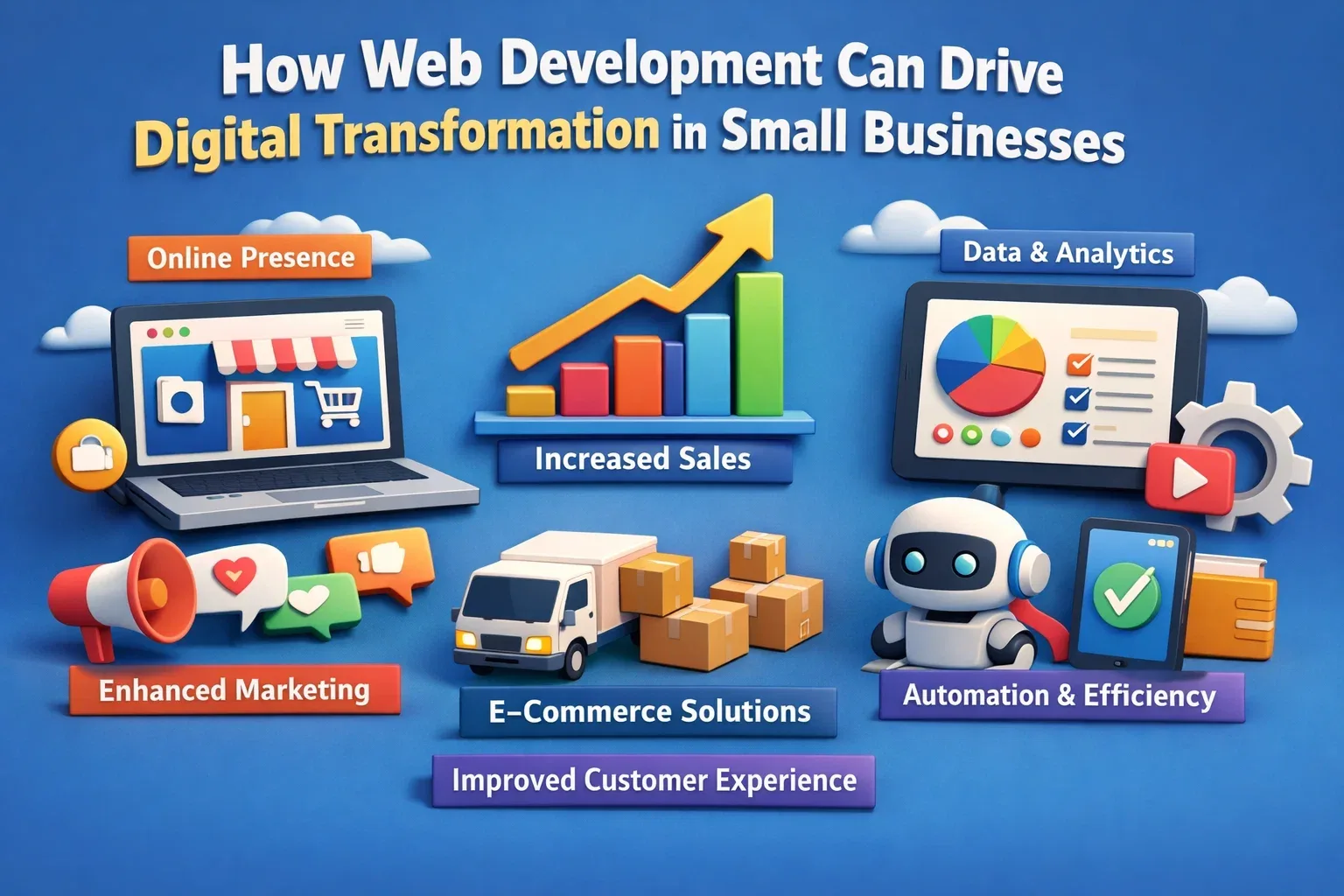How Web Development Can Drive Digital Transformation In Small Businesses