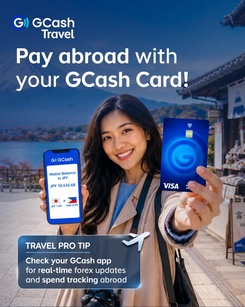 Hassle-free travel: Payments abroad made easier with GCash Visa Card 1 Hassle-free travel: Payments abroad made easier with GCash Visa Card