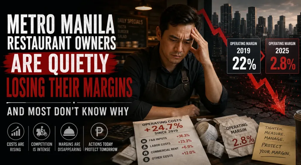 Metro Manila Restaurant Owners Are Quietly Losing Their Margins And Most Don't Know Why