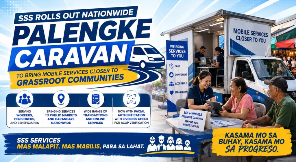 SSS rolls out nationwide Palengke Caravan to bring mobile services closer to grassroot communities